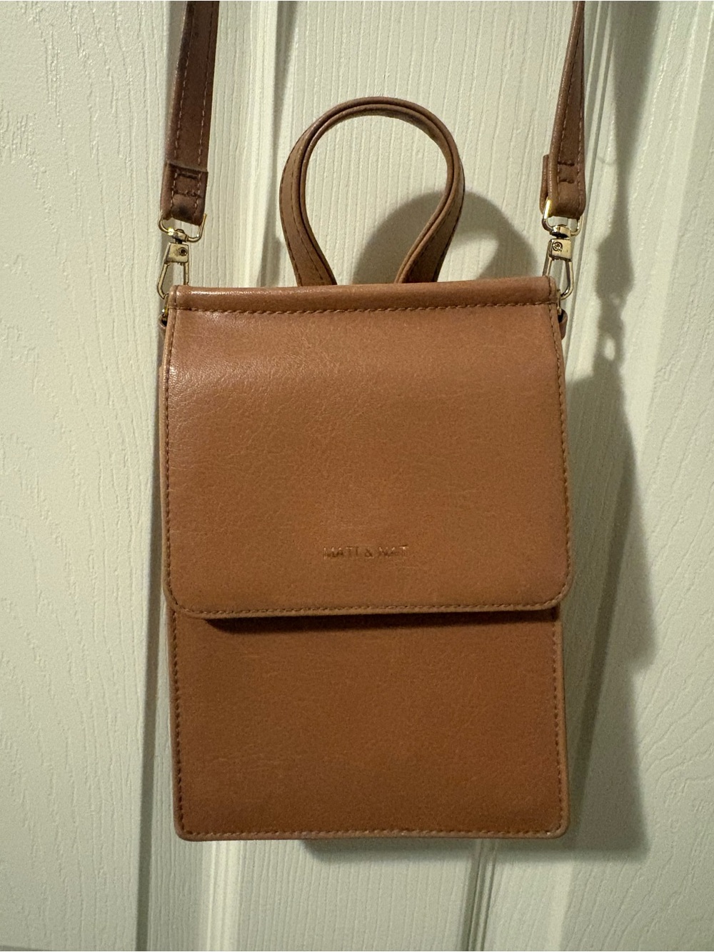 Matt & Nat Small Tan Crossbody Bag